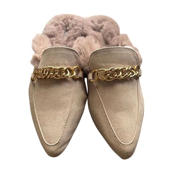 Espirit Women's Patsey Embellished Mules Beige Size 6M NWB - Picture 6 of 8